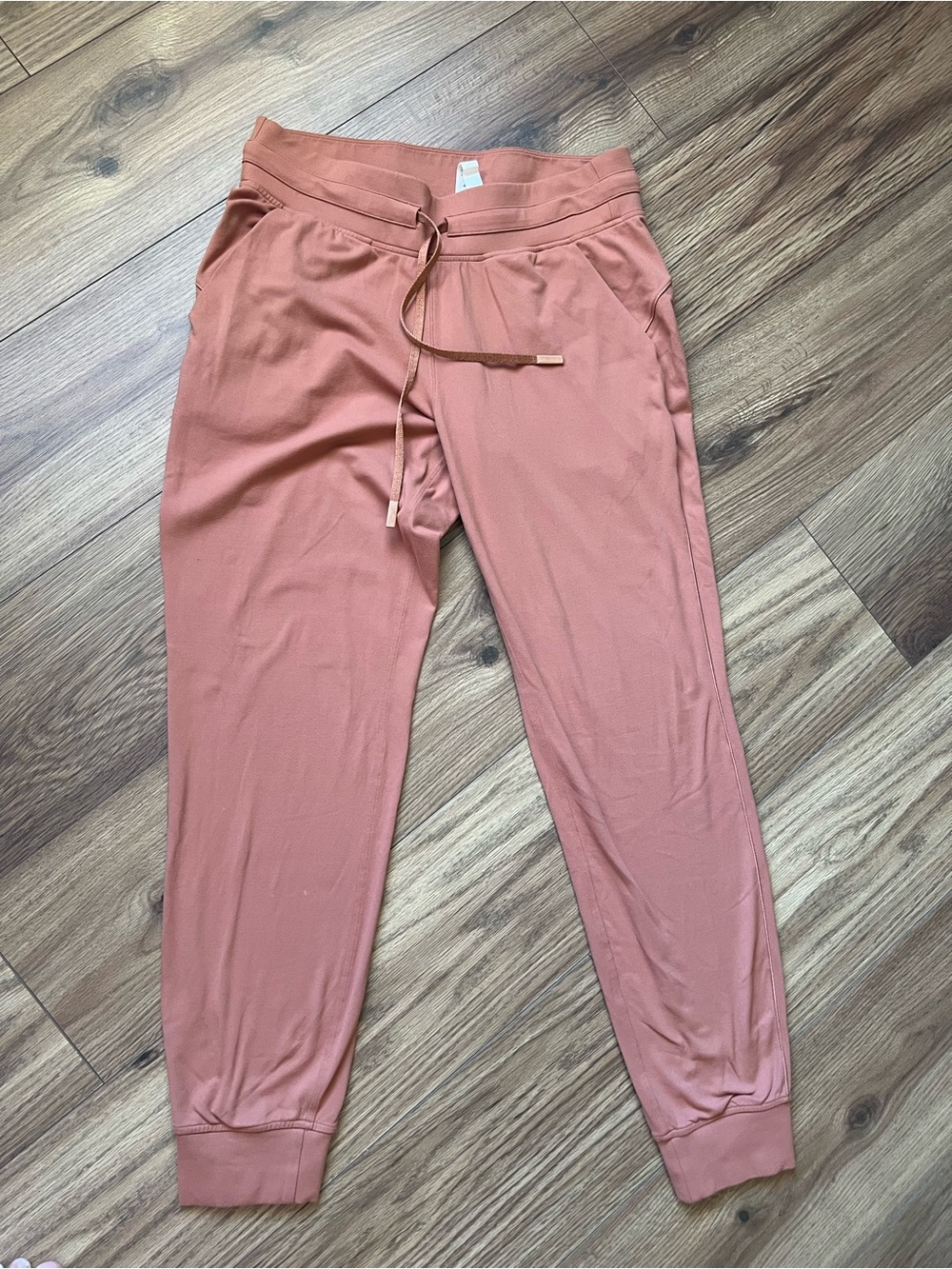 Lululemon Ready To Rulu High Rise Jogger Pants Brier Rose Pink 10